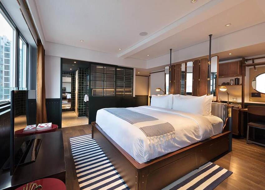 香港酒店推荐：香港芬名酒店，湾仔设计感十足的天星小轮复古风格精品酒店