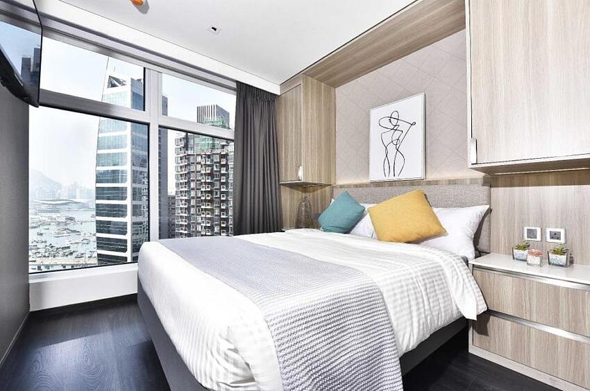 香港新酒店：The Mercury - 位于港岛区天后，房间面积很大的公寓式酒店