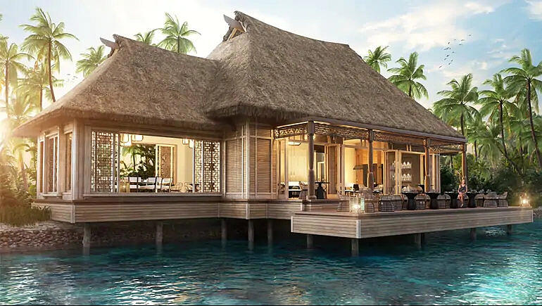 希尔顿新酒店：马尔代夫伊挞富士岛华尔道夫酒店介绍，积分兑换成本最低每晚 $600 美元