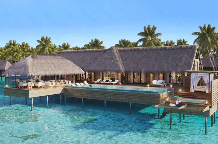 希尔顿新酒店:马尔代夫华尔道夫度假村(Ithaafushi 岛),积分兑换成本最低 0 美元/晚
