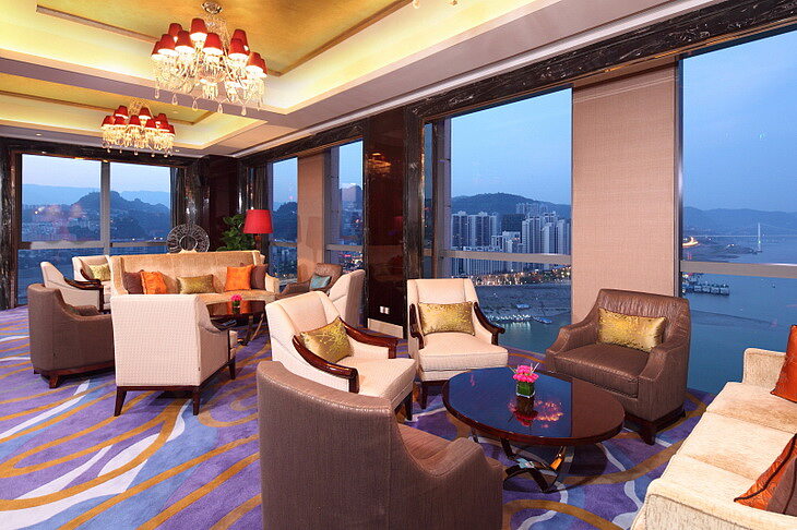 重庆万州富力希尔顿逸林酒店，积分兑换住宿成本仅需$50美元（1万分）