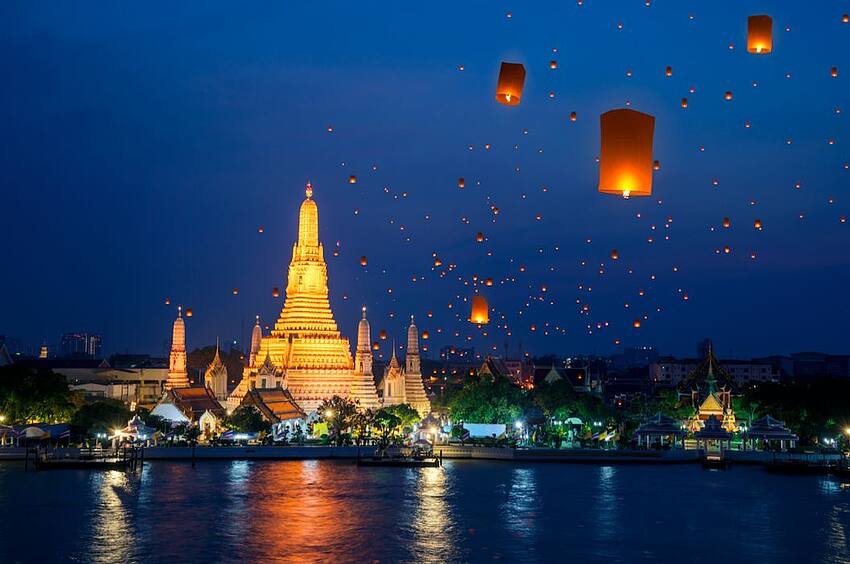 泰国有什么令人激动的？有！泰国水灯节！