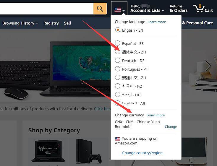 美國亞馬遜海淘教學:在中國怎麼從亞馬遜上買東西回國(詳細購物流程) 美國亞馬遜海淘教學:在中國怎麼從亞馬遜上買東西回國(詳細購物流程)