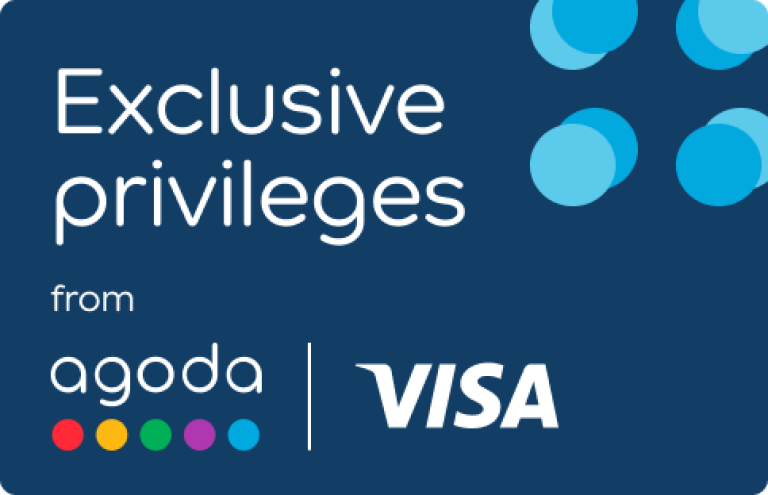 Agoda × Visa 信用卡优惠，使用Visa卡预订全球酒店享93折优惠