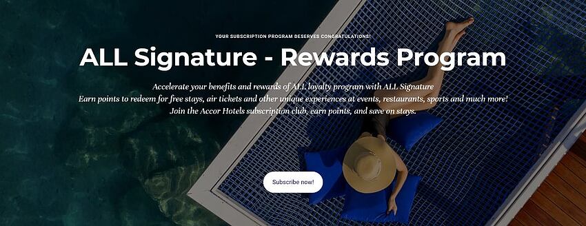 深度解析 Accor ALL Signature:花錢升級精英會籍真的划算嗎? 深度解析 Accor ALL Signature:花錢升級精英會籍真的划算嗎?