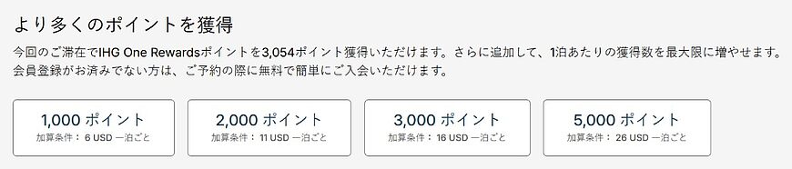 IHGワンリワーズ上級会員(エリートステータス)を獲得する効率的な方法 IHGワンリワーズ上級会員(エリートステータス)を獲得する効率的な方法