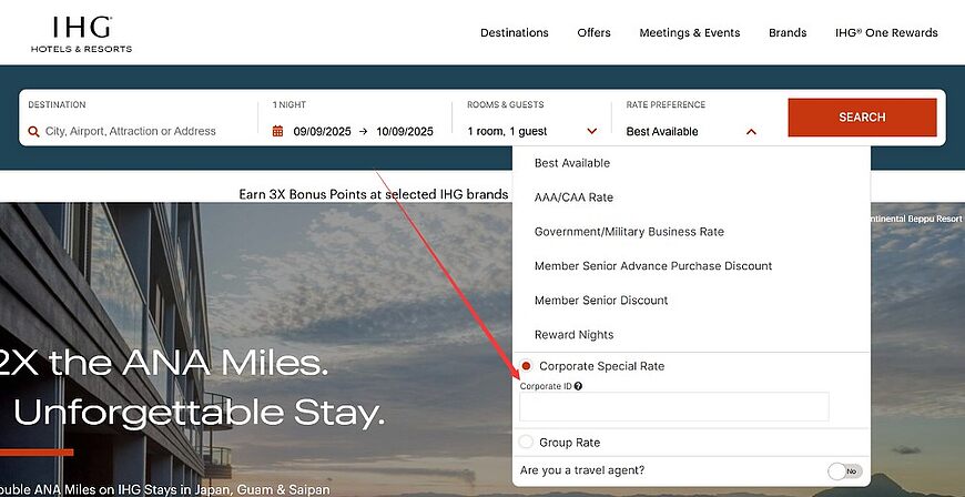 Hotel Corporate Codes for IHG, Marriott, Hilton, and Hyatt Hotel Corporate Codes for IHG, Marriott, Hilton, and Hyatt