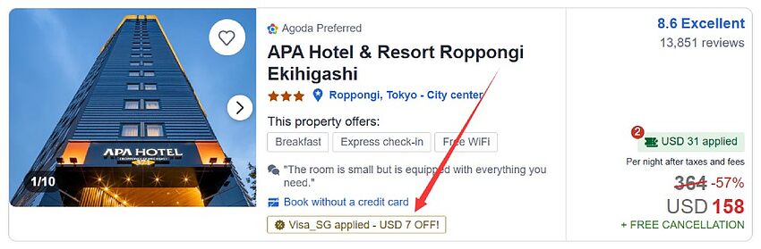Agoda Credit Card (Visa/MasterCard/AMEX/JCB) Promotions for APAC Cardholders Agoda Credit Card (Visa/MasterCard/AMEX/JCB) Promotions for APAC Cardholders