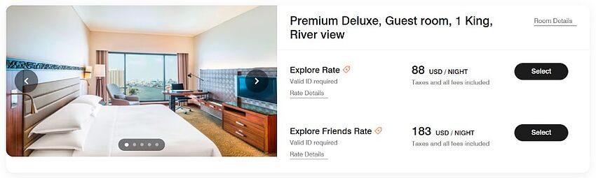 Marriott Employee Discounts: Explore Rate (MMP/MM4) & Explore Friends Rate (MMF) Explained Marriott Employee Discounts: Explore Rate (MMP/MM4) & Explore Friends Rate (MMF) Explained