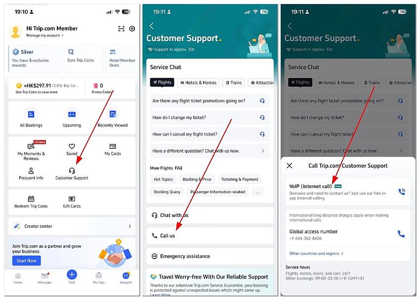 How to Contact Trip.com Customer Service: Phone Numbers, Live Chat, and Free App Calls How to Contact Trip.com Customer Service: Phone Numbers, Live Chat, and Free App Calls