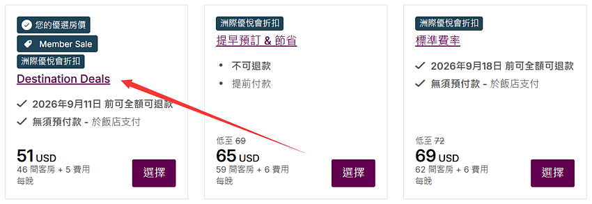 IHG 目的地促销:优悦会会员预订全球指定酒店享最高 7 折优惠 IHG 目的地促销:优悦会会员预订全球指定酒店享最高 7 折优惠