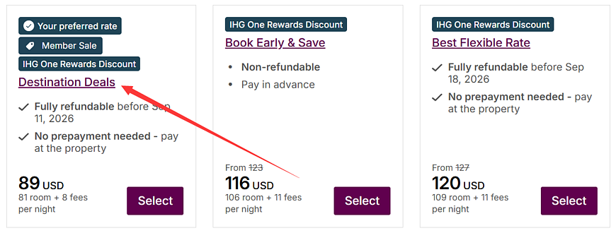 IHG Destination Deals August 2026: Save Up to 30% on Fall Stays IHG Destination Deals August 2026: Save Up to 30% on Fall Stays