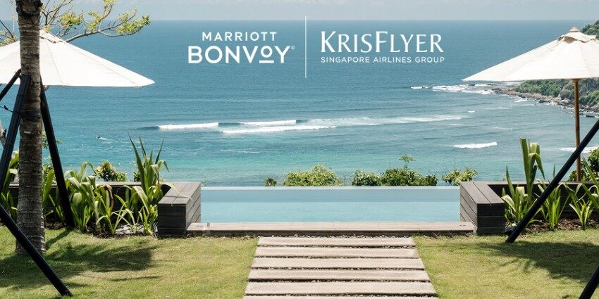 万豪旅享家与新航KrisFlyer关联账户活动：入住3晚获得2,500点奖励积分
