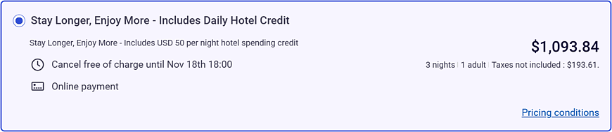 Promoción de invierno de Fairmont: crédito de $50 diarios en estancias de 2 noches Promoción de invierno de Fairmont: crédito de $50 diarios en estancias de 2 noches